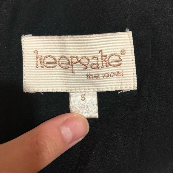 Keepsake The Label Colorblock Cutout Geometric Sheath Dress - Picture 8 of 9